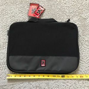 Black Chrome 15 inch laptop sleeve